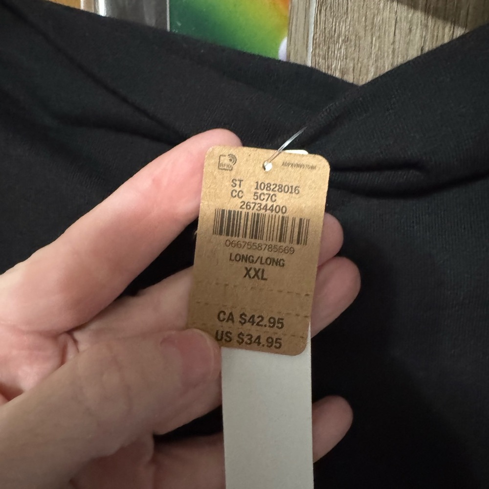 Black XXL pants